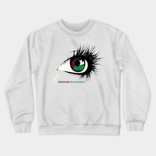 Palestine is bleeding Crewneck Sweatshirt